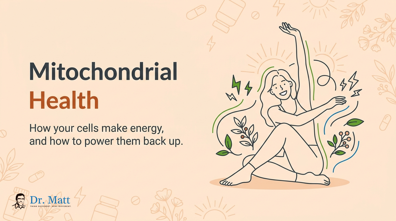 Mitochondrial Dysfunction: Causes, Symptoms & How to Support Your Cellular Energy Naturally | drmattgianforte.com