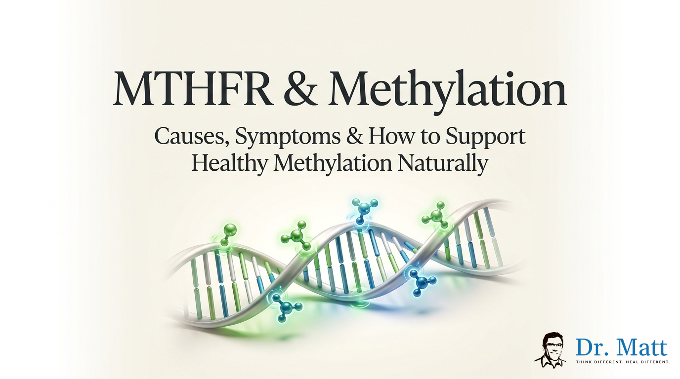 MTHFR & Methylation: Causes, Symptoms & How to Support Healthy Methylation Naturally | drmattgianforte.com