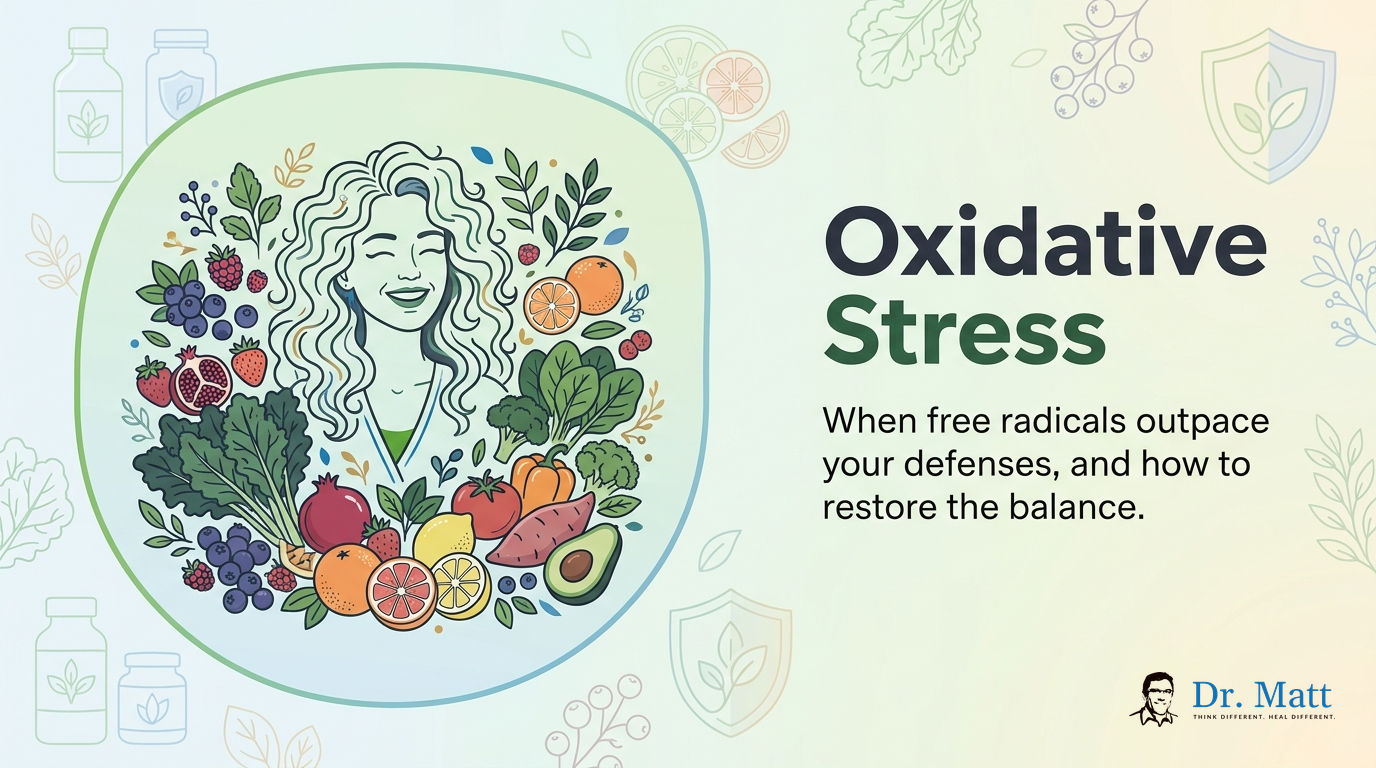 Oxidative Stress: Causes, Signs & How to Support Healthy Antioxidant Balance | drmattgianforte.com