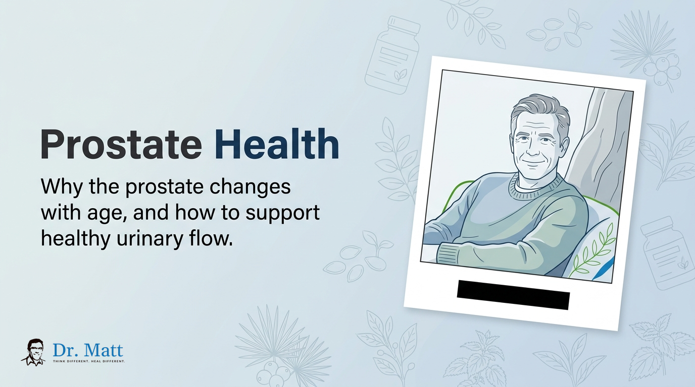 Prostate Support: How to Support Healthy Prostate Function & Urinary Flow | drmattgianforte.com