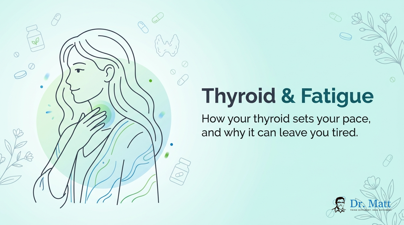 Thyroid-Related Fatigue: Causes, Symptoms & How to Support Your Thyroid Naturally | drmattgianforte.com