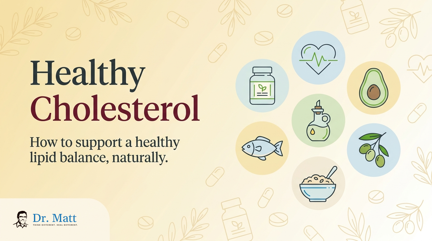 High Cholesterol: Causes, Risk Factors & How to Support Healthy Cholesterol Naturally | drmattgianforte.com